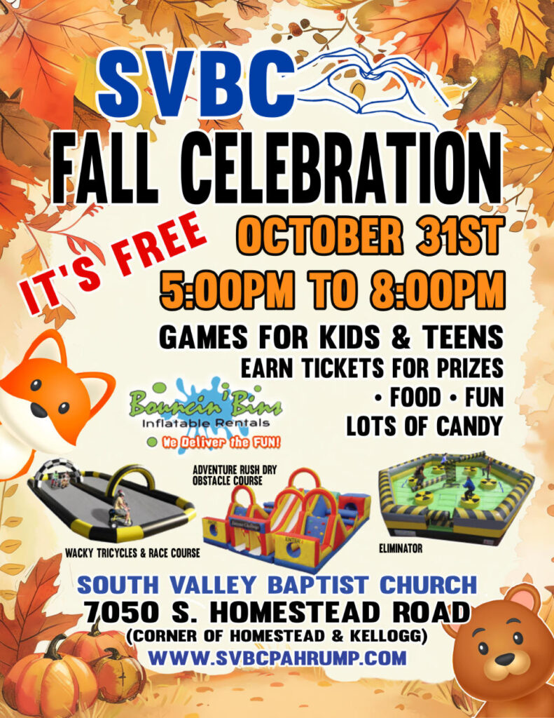 SVBC Fall Celebration