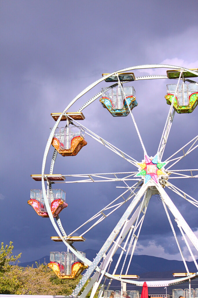 Carnival rides at 2024 Pahrump Fall Festival