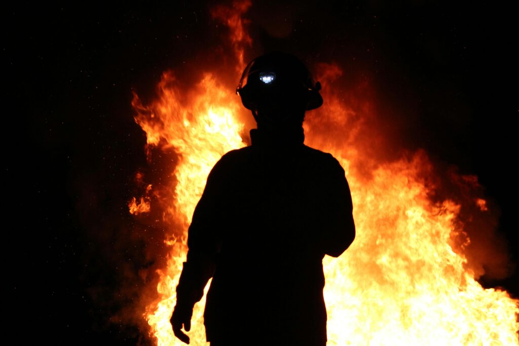 Leftover Halloween Candy for firefighters