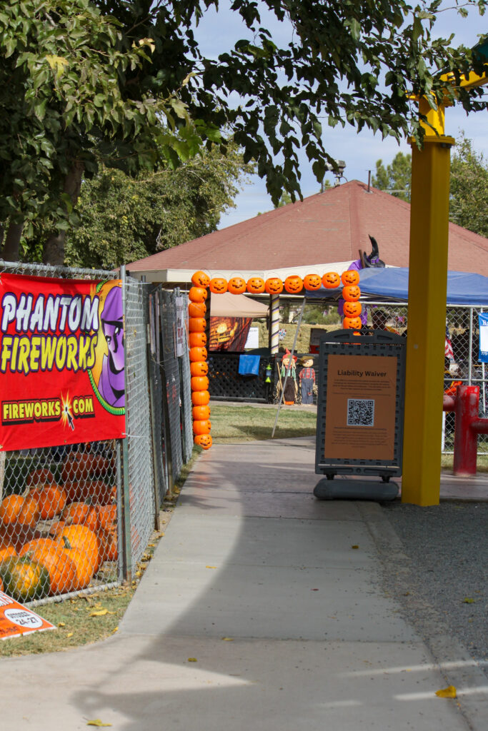 PDOP Pumpkin Days entrance