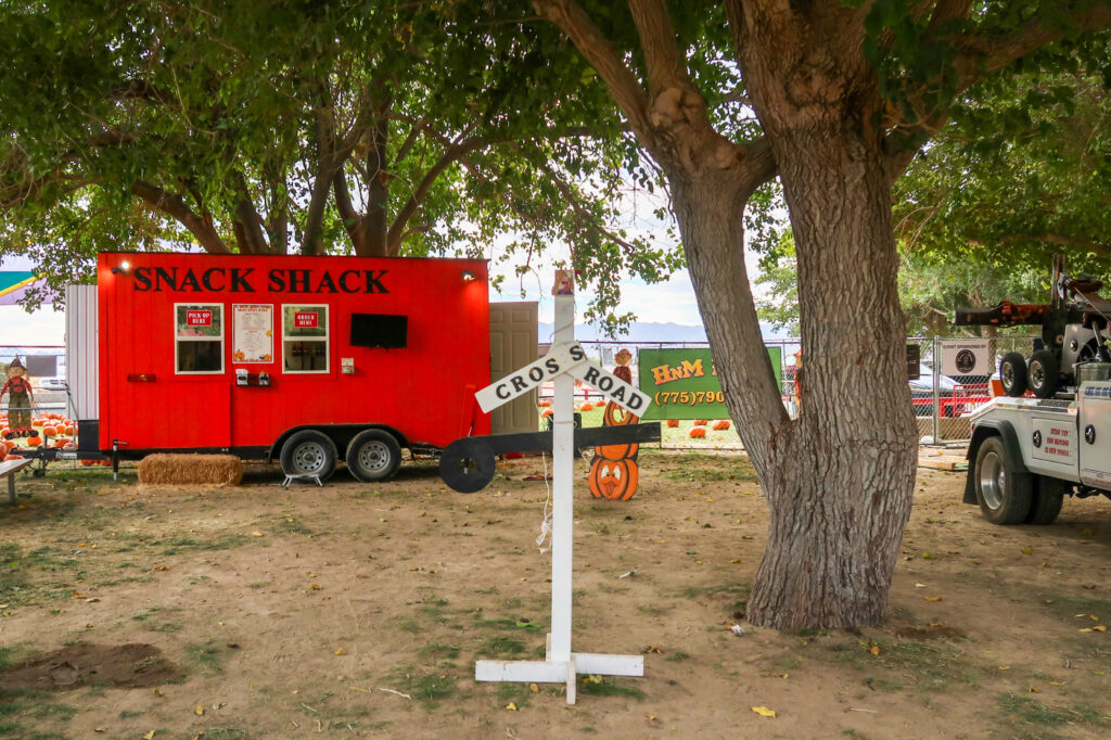 snack shack at PDOP Pumpkin Days