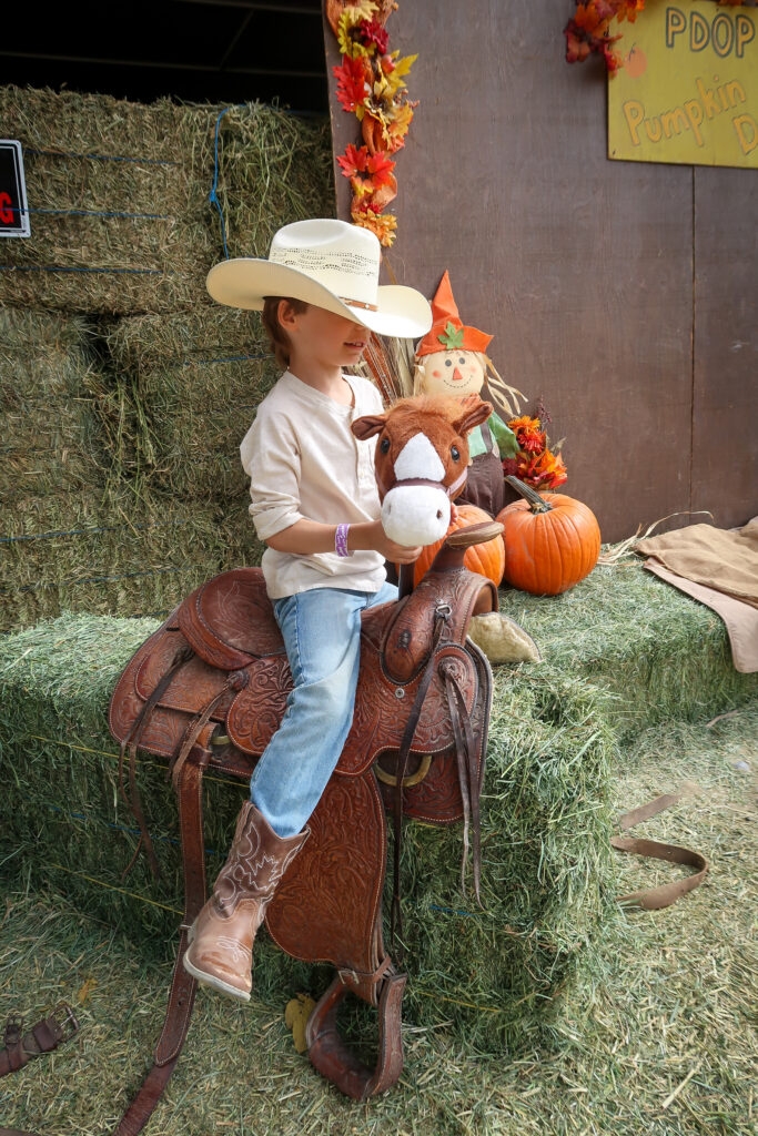 child at PDOP Pumpkin Days