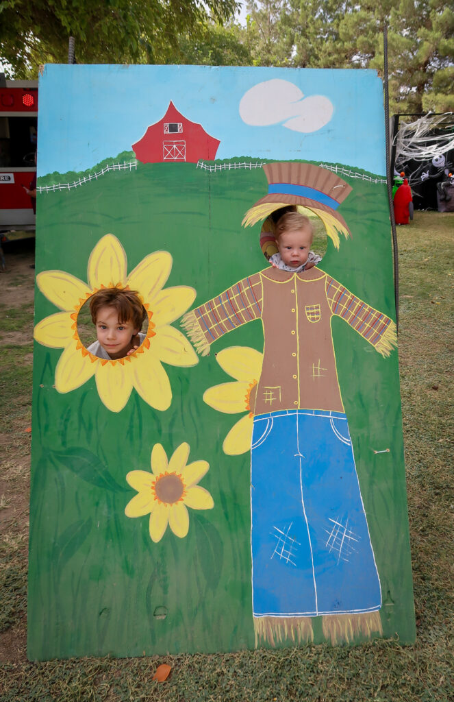 children at PDOP Pumpkin Days