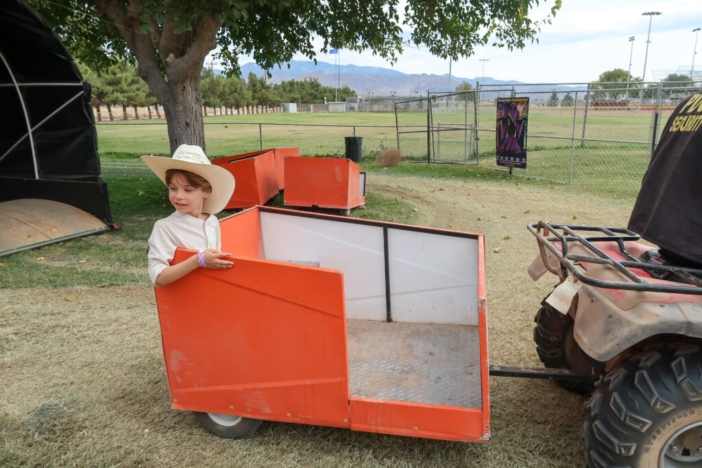 train ride at PDOP Pumpkin Days